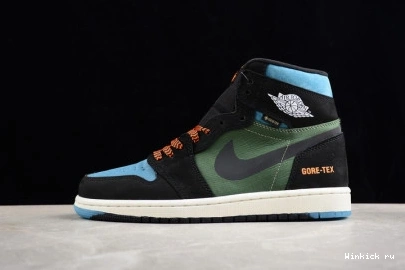 'BLACK GORE-TEX 1 OLIVE' AIR ELEMENT JORDAN HIGH 0810